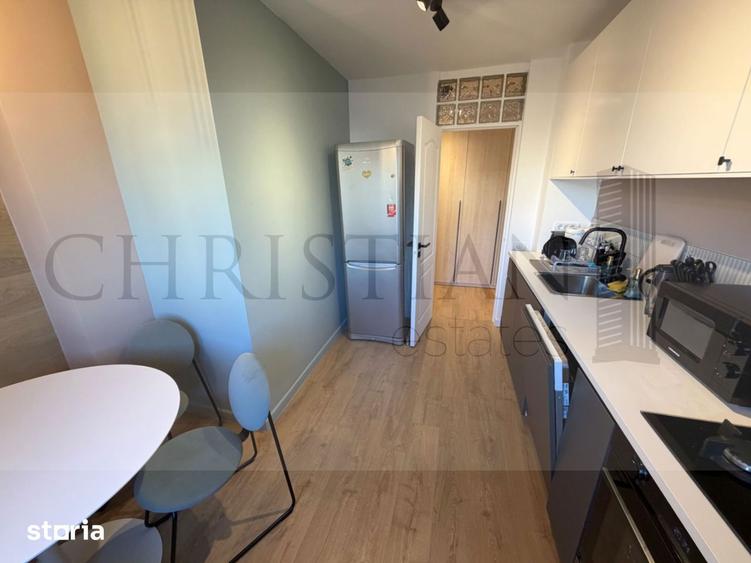 Apartament cu 2 camere semidecomandat, mobilat în Obor