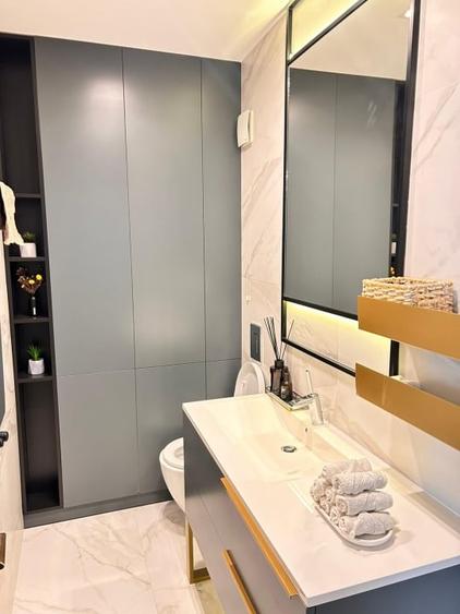 Apartament Nouveau French Design Hotel de Lux Cadă în dormitor Pipera - 17
