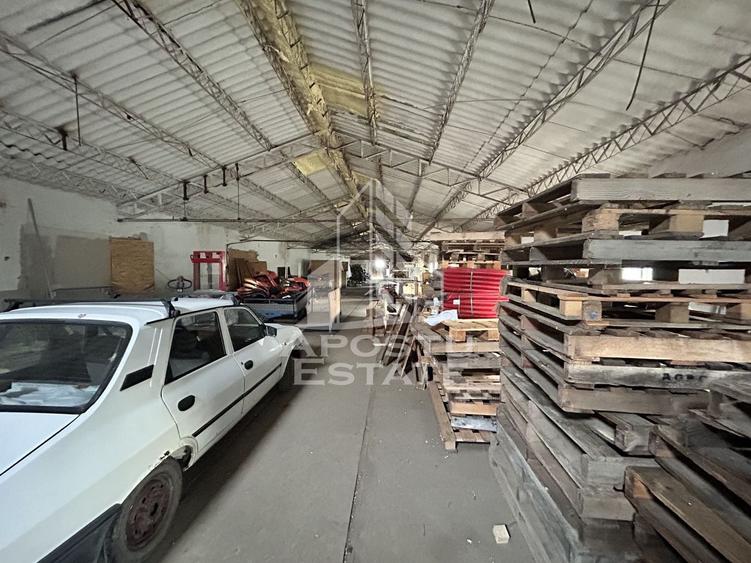Spațiu industrial, de 200 mp, în Chevereșu Mare