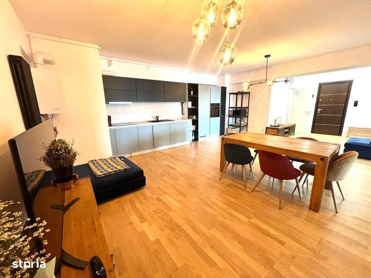 Apartament cu 2 camere decomandat, mobilat în Tei