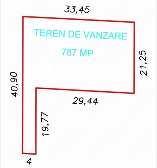 Teren de 700 mp, în Cristian