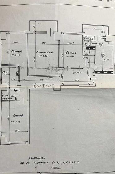 Apartament cu 4 camere decomandat în Pantelimon