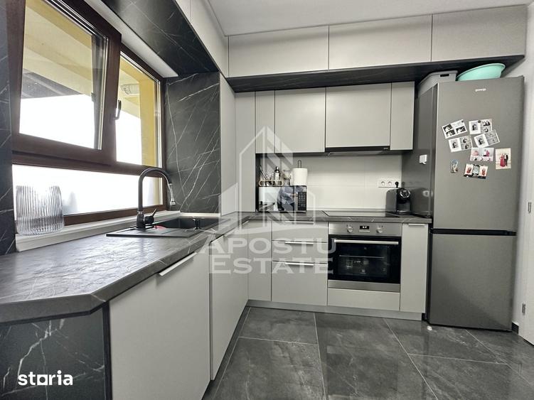 Duplex de inchiriat cu 3 camere si 2 bai complet mobilat in Giroc. - 16