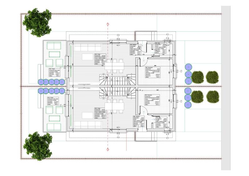 Duplex cu 4 camere cu Canalizare în Haliu