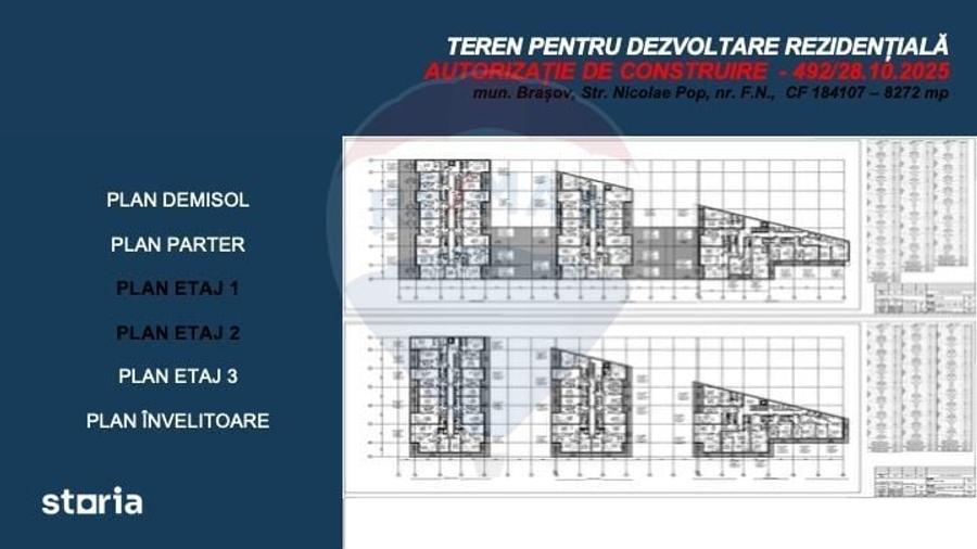 Teren dezvoltare reziden?iala 8,272mp Brasov/AUTORIZATIE DE CONSTRUIRE - 6