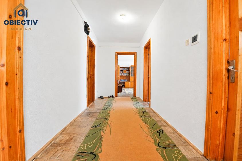 Apartament cu 3 camere decomandat, mobilat în Stejaru (Pângărați)