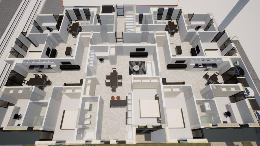 Apartament cu 3 camere decomandat în Central