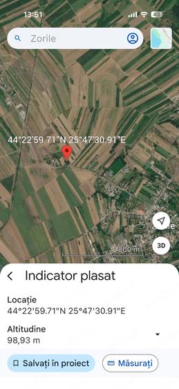Teren de 13000 mp, în Zorile
