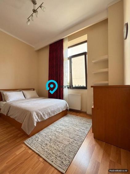 Apartament cu 3 camere semidecomandat în Șerban Vodă
