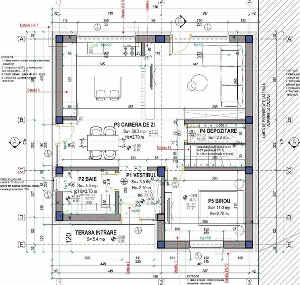 Teren Construcții intravilan de 263 mp, în Andronache