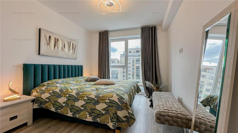 Apartament cu 2 camere decomandat, mobilat în Tractorul