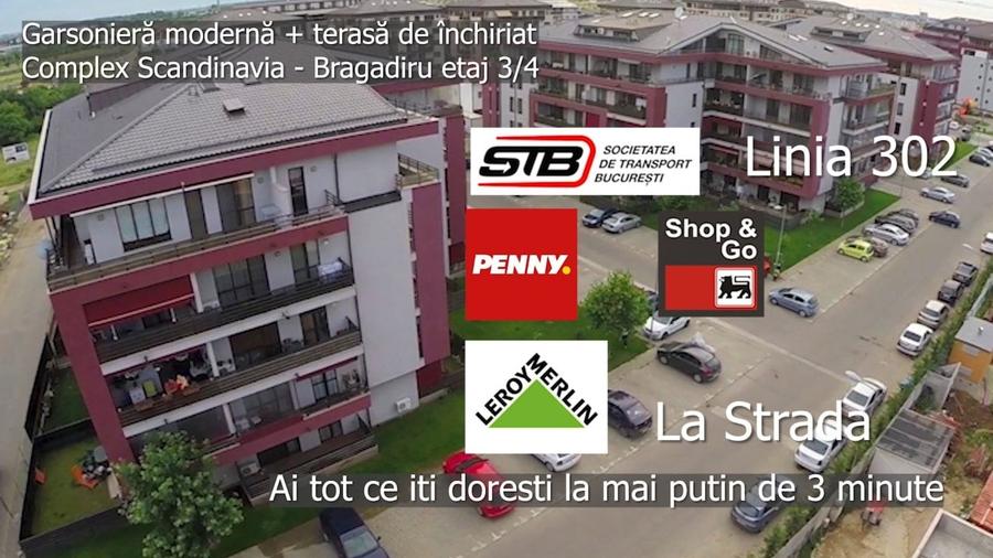 Garsonieră decomandată, mobilată în Central