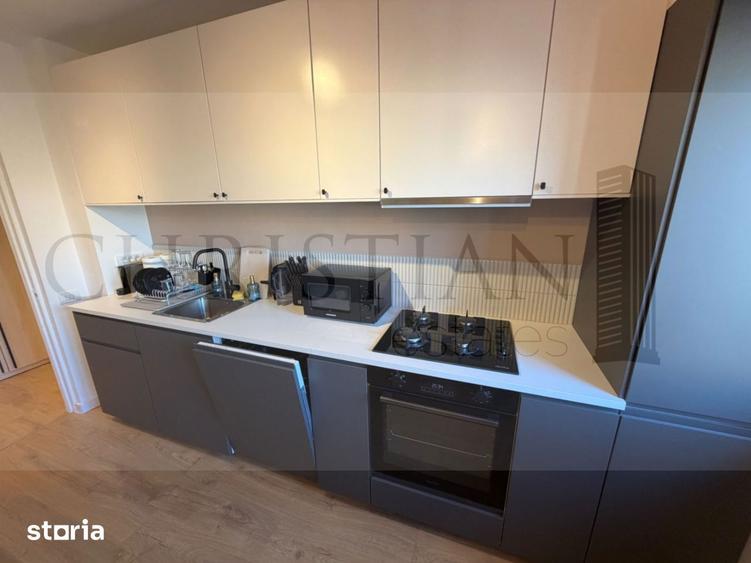 Apartament cu 2 camere semidecomandat, mobilat în Obor