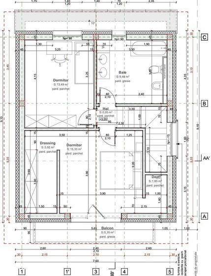 Casă cu 4 camere cu Teren 372 Mp în Central