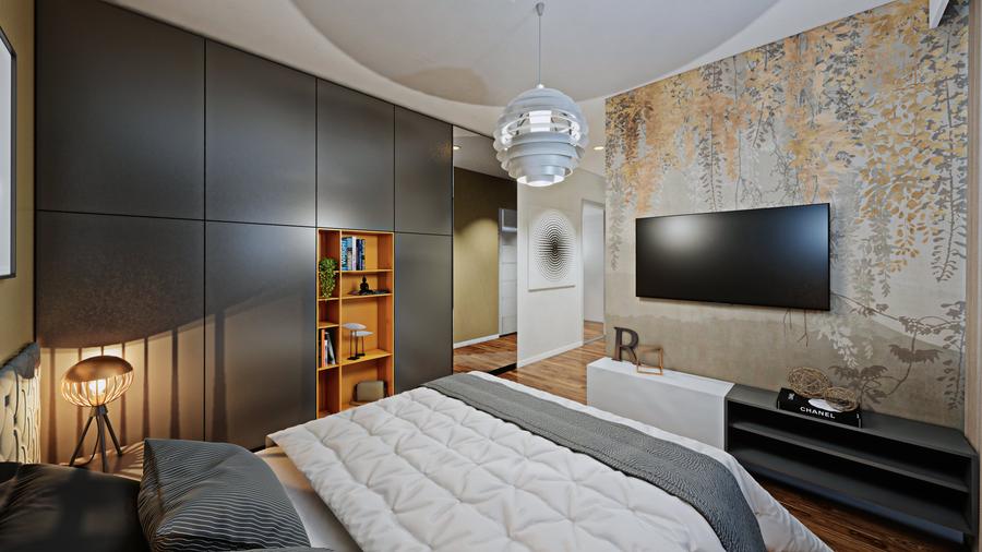 Penthouse cu 3 camere decomandat în Industriilor
