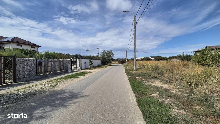 Teren intravilan 700 mp la asfalt in Orasul Magurele - 6
