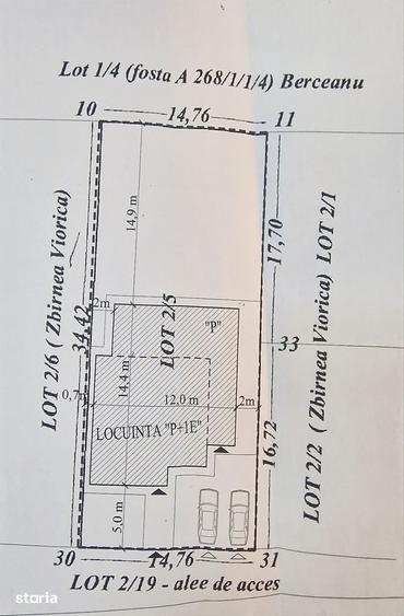 Vila P+1, zona linistita, pentru doua famili. - 20