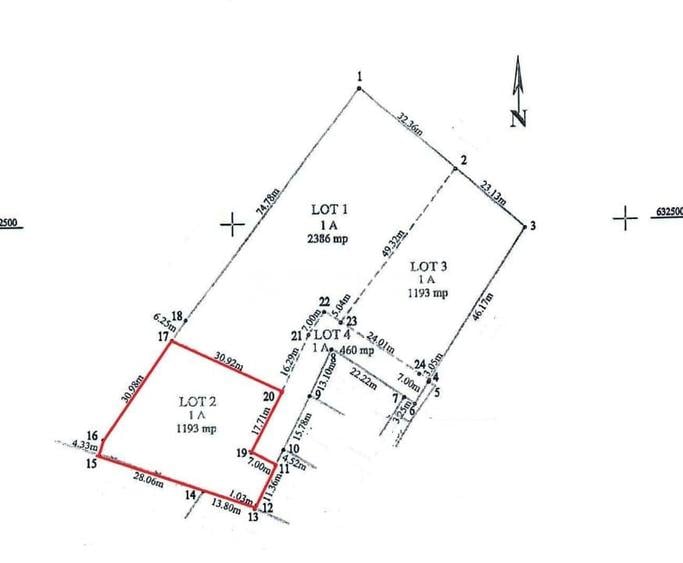 Teren Construcții intravilan de 1193 mp, în Holboca