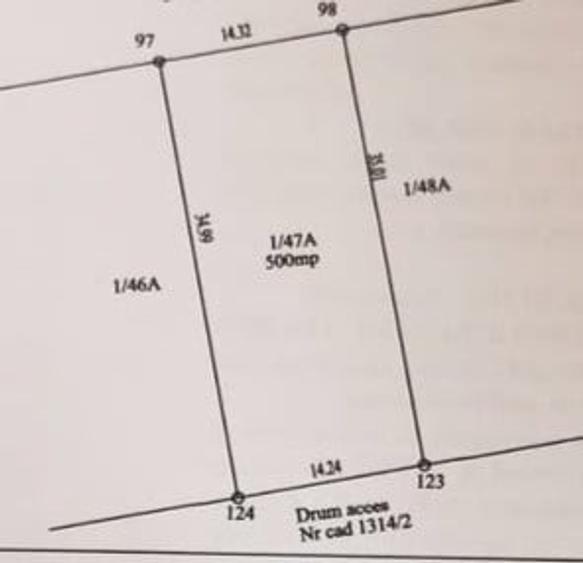 Teren Construcții intravilan de 500 mp, în Șimnicu de Sus
