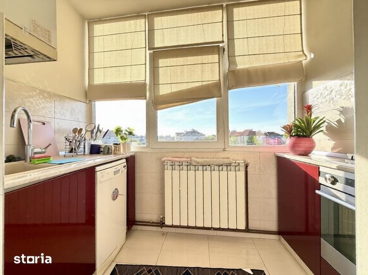 Apartament cu 3 camere decomandat în Lunei