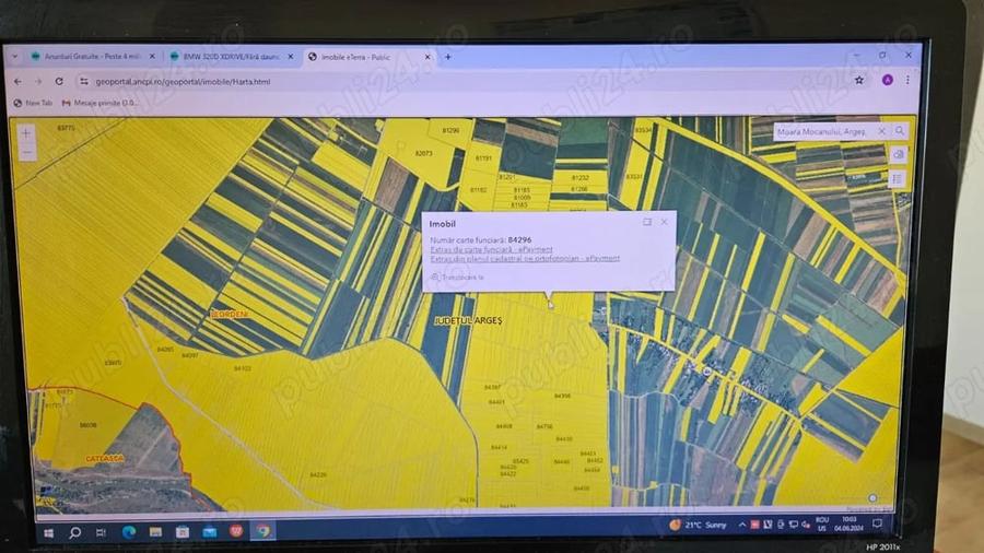Teren de 5600 mp, în Leordeni
