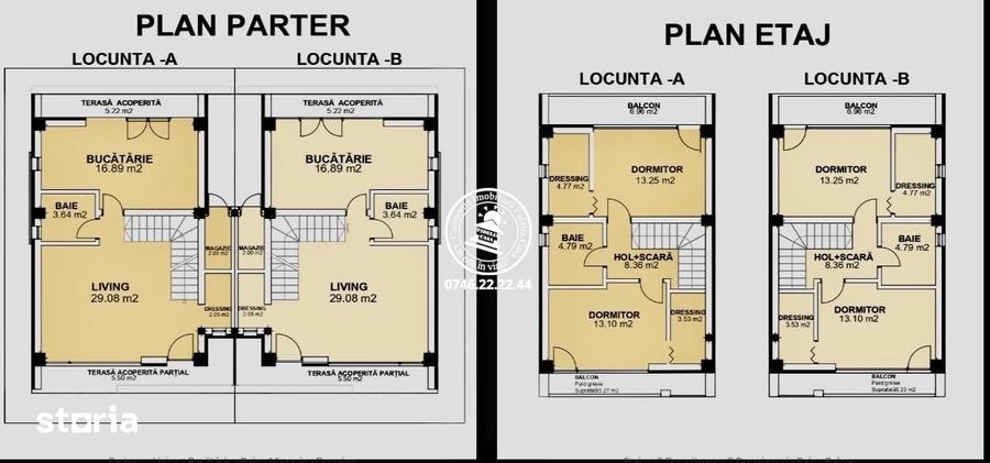 Casă cu 3 camere cu Teren 290 Mp în Ciurea