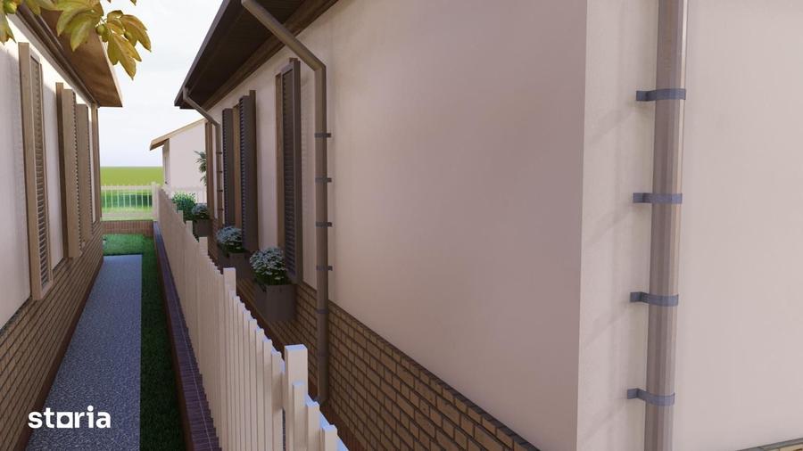 Casă cu 4 camere cu Teren 300 Mp în Odăi