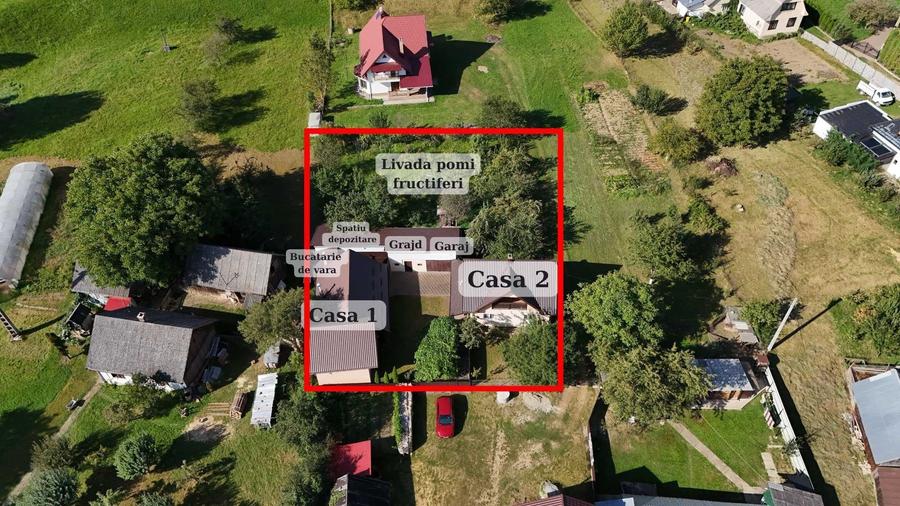 Casă cu 4 camere în Falcău