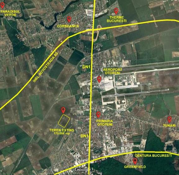 Teren Construcții extravilan de 23087 mp, în Odăile