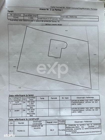 Casă cu 4 camere cu Teren 3400 Mp în Urleta