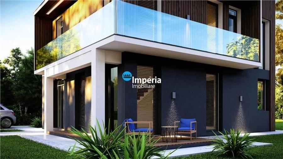 Casă individuală cu 5 camere cu Teren 500 Mp în Rediu