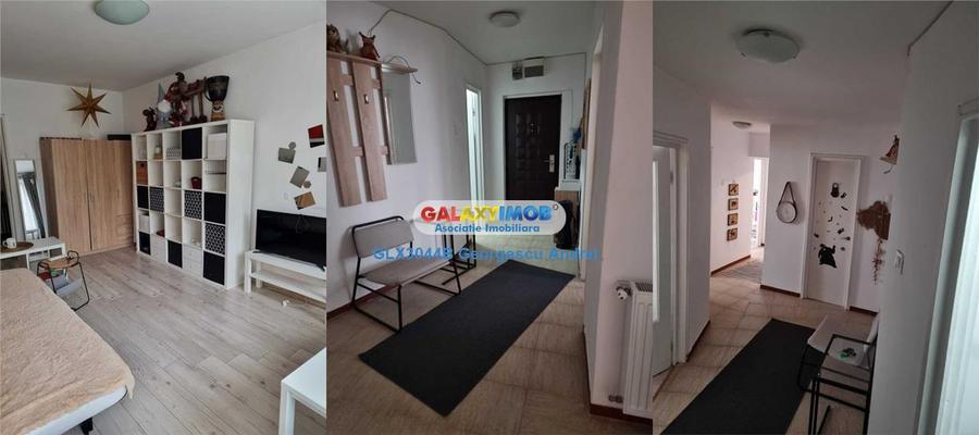 Apartament cu 3 camere decomandat, mobilat în Tineretului