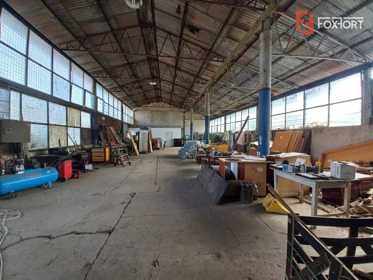 Spațiu industrial, de 1,200 mp, în Buziașului