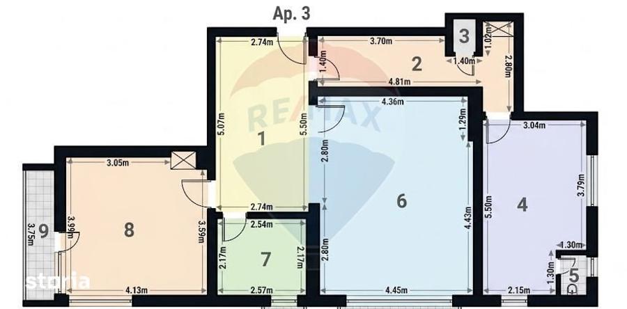 Apartament in centrul Brasovului de inchiriat. - 10