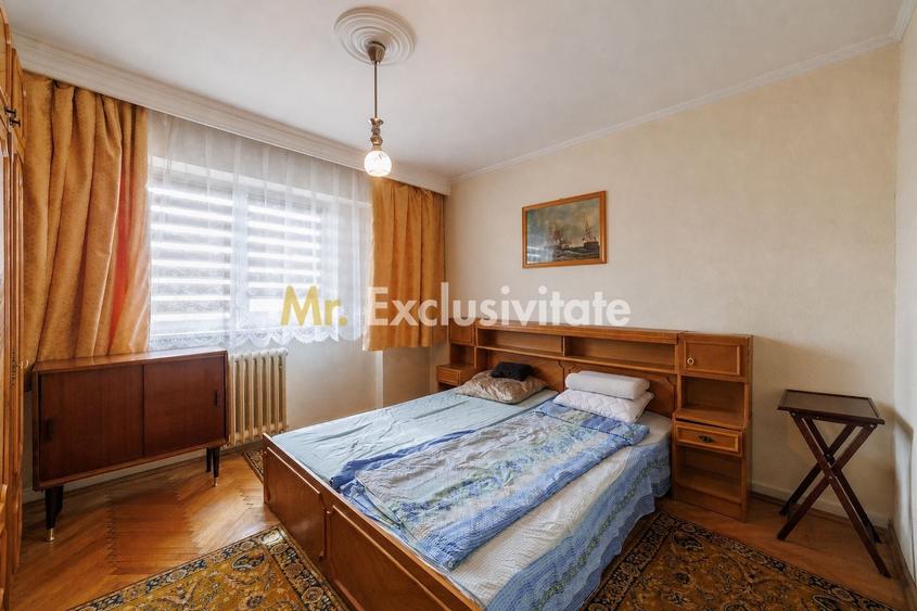 Apartament cu 3 camere decomandat în Exercițiu