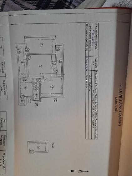 Apartament cu 3 camere decomandat în Ultracentral