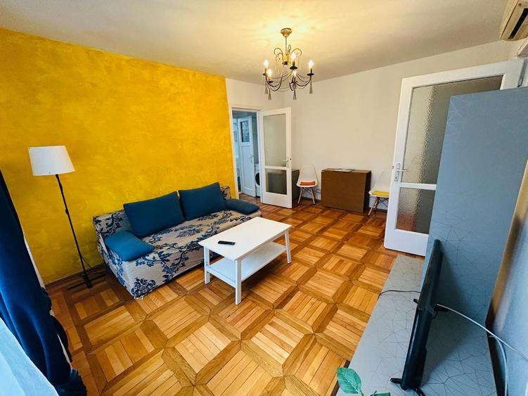 Apartament cu 2 camere semidecomandat, mobilat în Gara de Nord