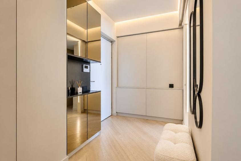Apartament cu 3 camere decomandat, mobilat în Herăstrău