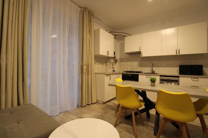 Apartament cu 2 camere semidecomandat, mobilat în Giroc