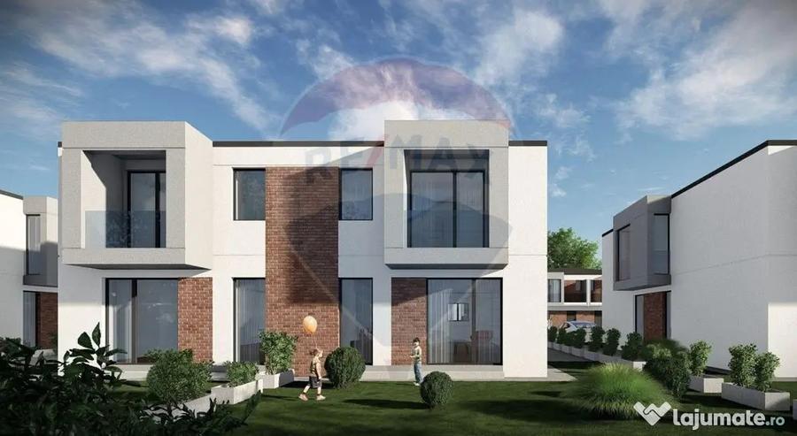 Casă cu 4 camere cu Teren 187 Mp în Tunari