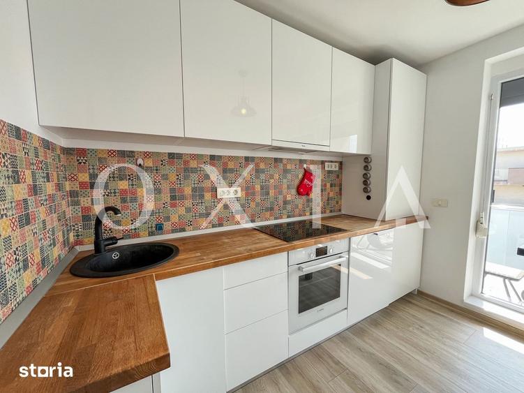 Apartament cu 2 camere, mobilat în Dumbrăvița