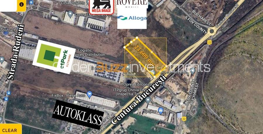 Teren Construcții intravilan de 23600 mp, în Central