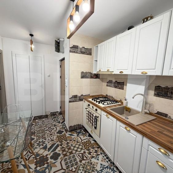Apartament cu 2 camere semidecomandat, mobilat în George Enescu