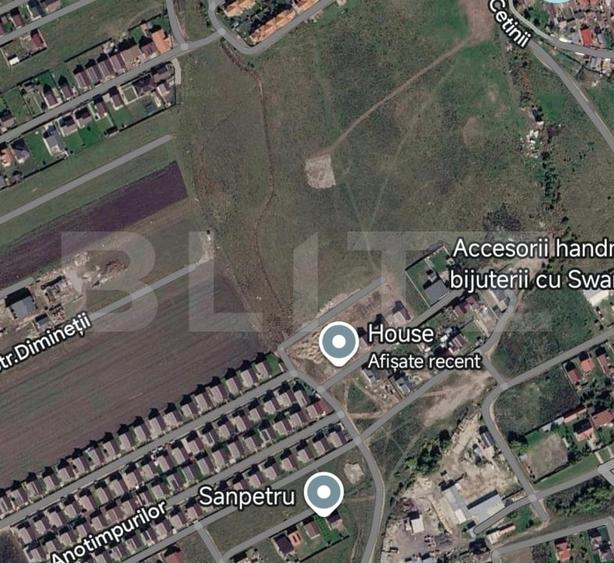 Teren Construcții de 539 mp, în Sânpetru