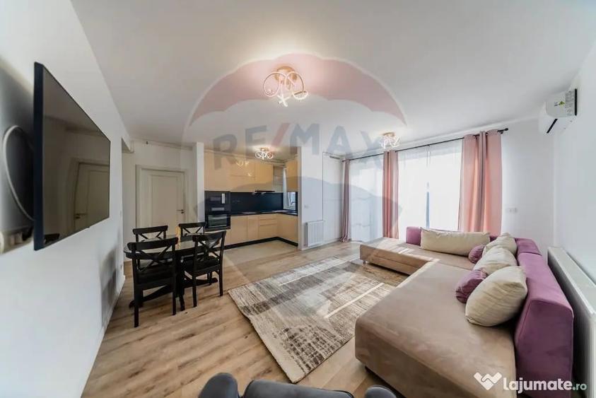 Apartament cu 2 camere semidecomandat în Central