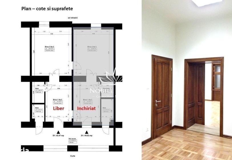Spațiu comercial, de 45 mp, în Take Ionescu