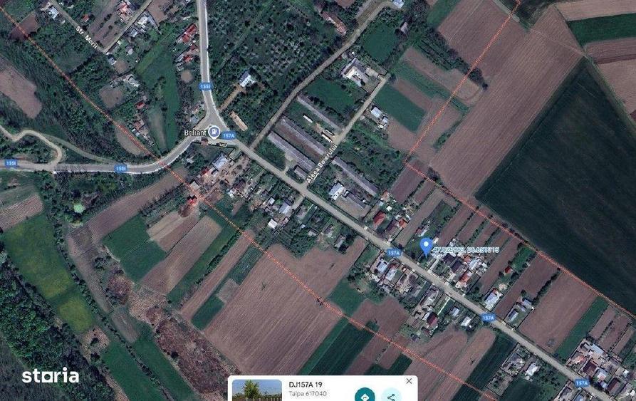 Casă cu 3 camere cu Teren 2000 Mp în Bârgăuani
