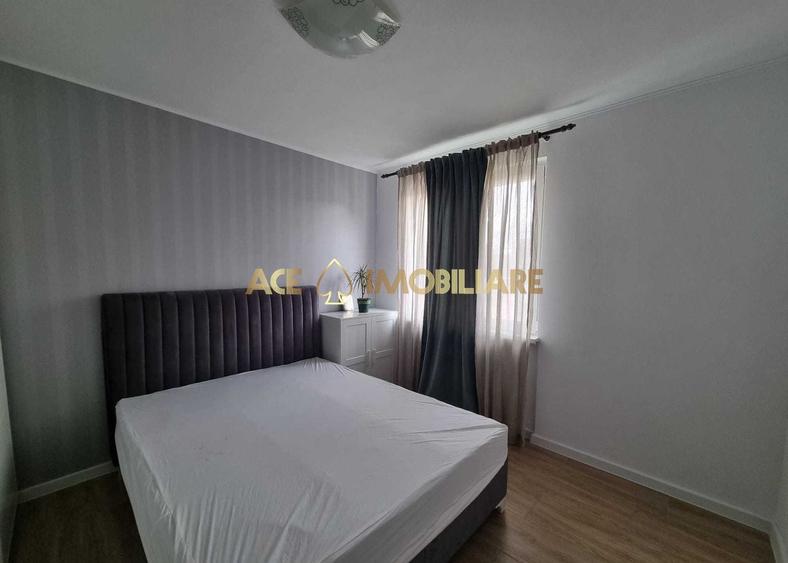 Apartament cu 3 camere semidecomandat, mobilat în Ștefan cel Mare