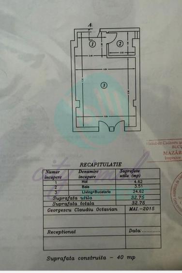 Garsonieră nedecomandată în Vitan