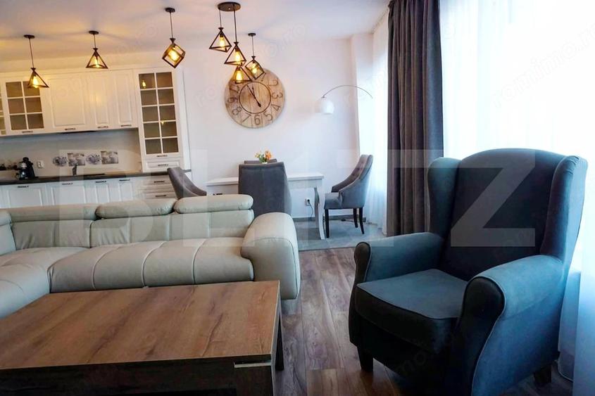 Apartament cu 2 camere semidecomandat, mobilat în Mărăști